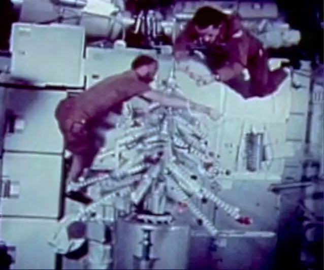 Astronauts Celebrating Holidays in Space