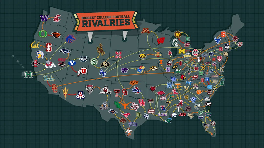 The biggest college football rivalries / Fansided