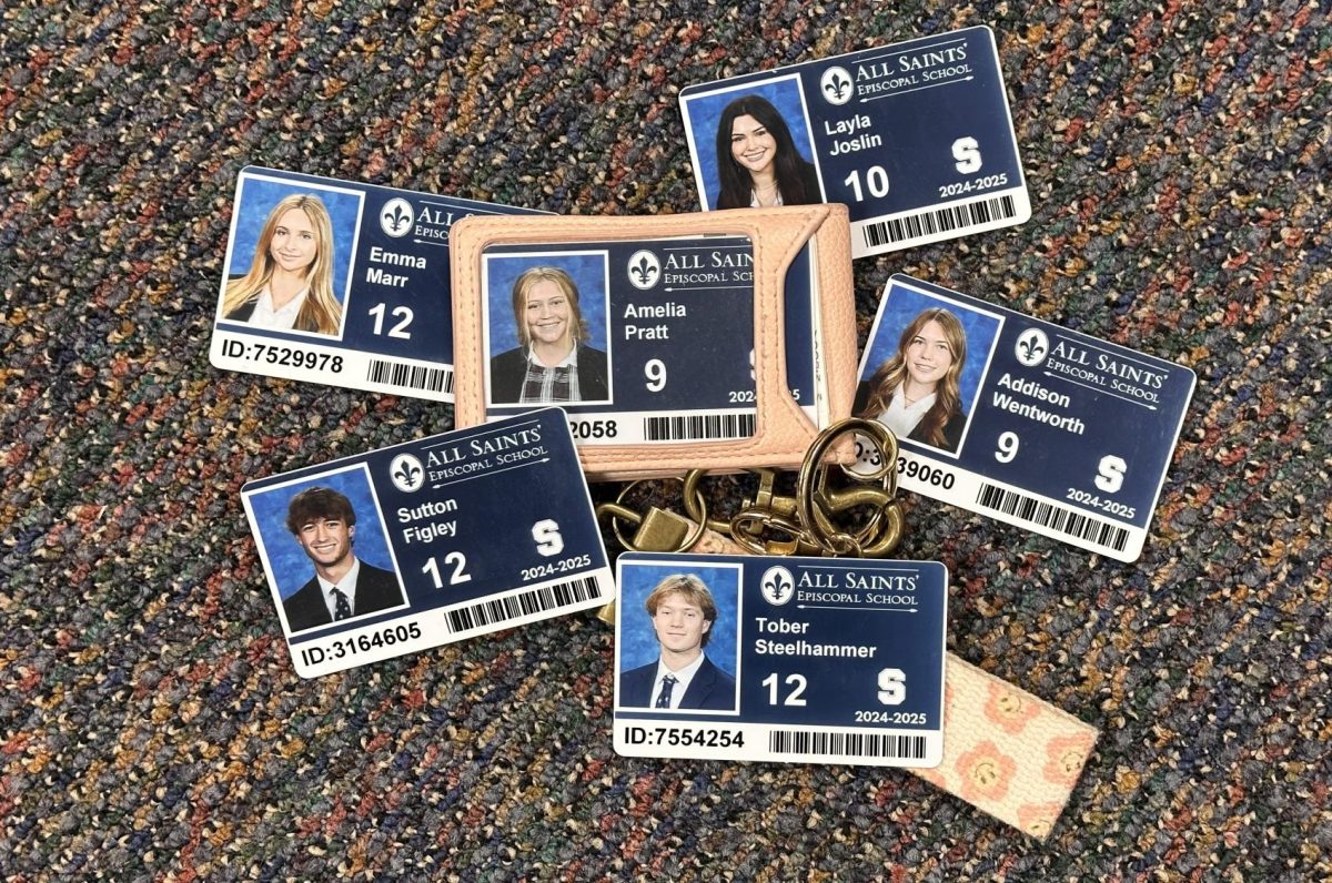 A collection of All Saints' Student IDs